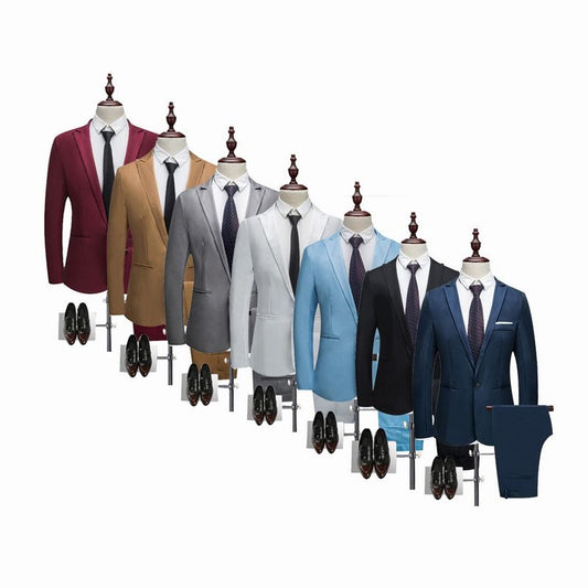 Men's Slim Fit Wedding Suits nihaodropshipping