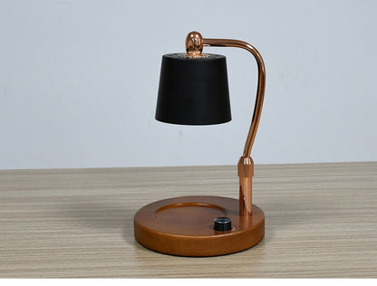 Wood Aromatherapy Home Bedroom Wax Lamp