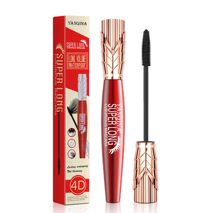 Waterproof And Sweatproof Crown Head 4D Mascara