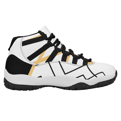 Men's Upgraded High Top Retro Basketball Sneakers (Designed by Dunbi) PopCustoms