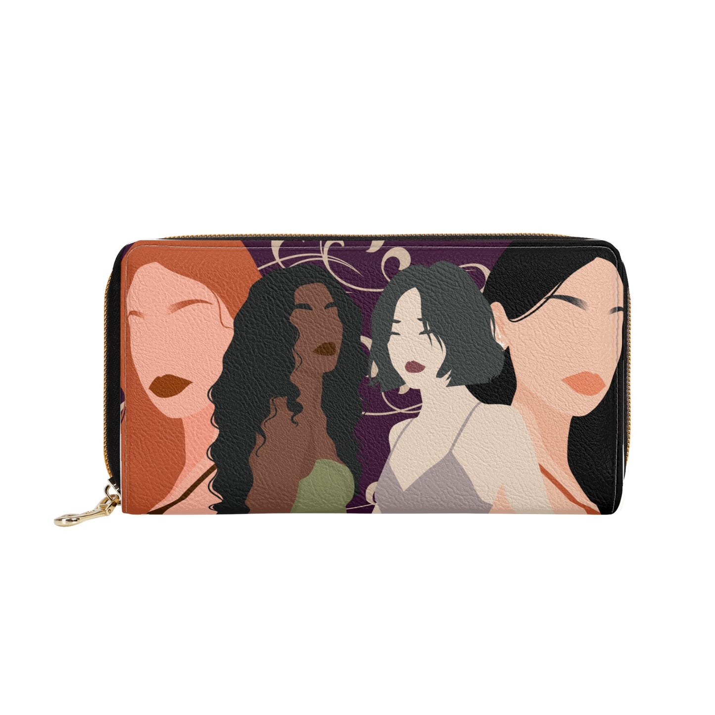 PU L - Zipper Purse Group of Women Ethnic (Designed by Dunbi) PopCustoms