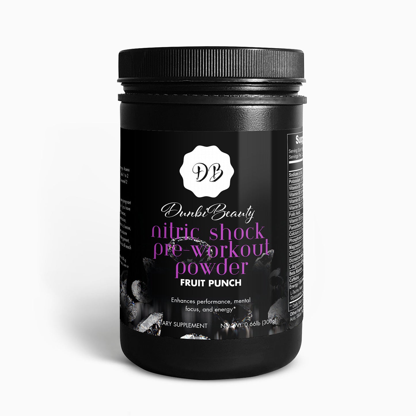 Nitric Shock Pre-Workout Powder (Fruit Punch)