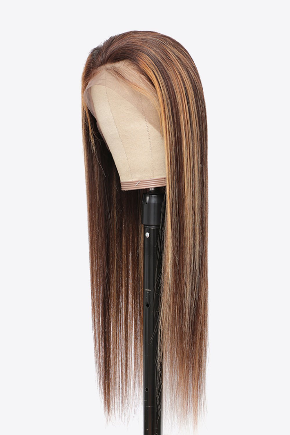 18" 160g 13*4" Lace Front Human Wigs in Brown Long 150% Density #p4/27 - DunbiBeauty, LLC