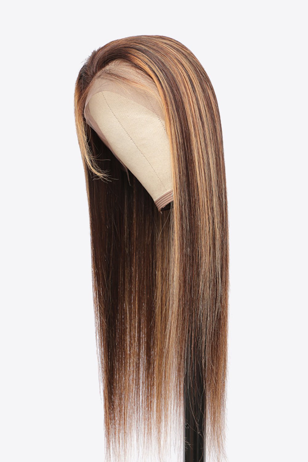 18" 160g 13*4" Lace Front Human Wigs in Brown Long 150% Density #p4/27 - DunbiBeauty, LLC