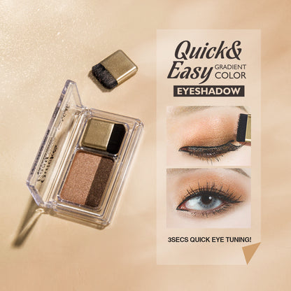 MENOW Two Color Eyeshadow with Brush Hypersku