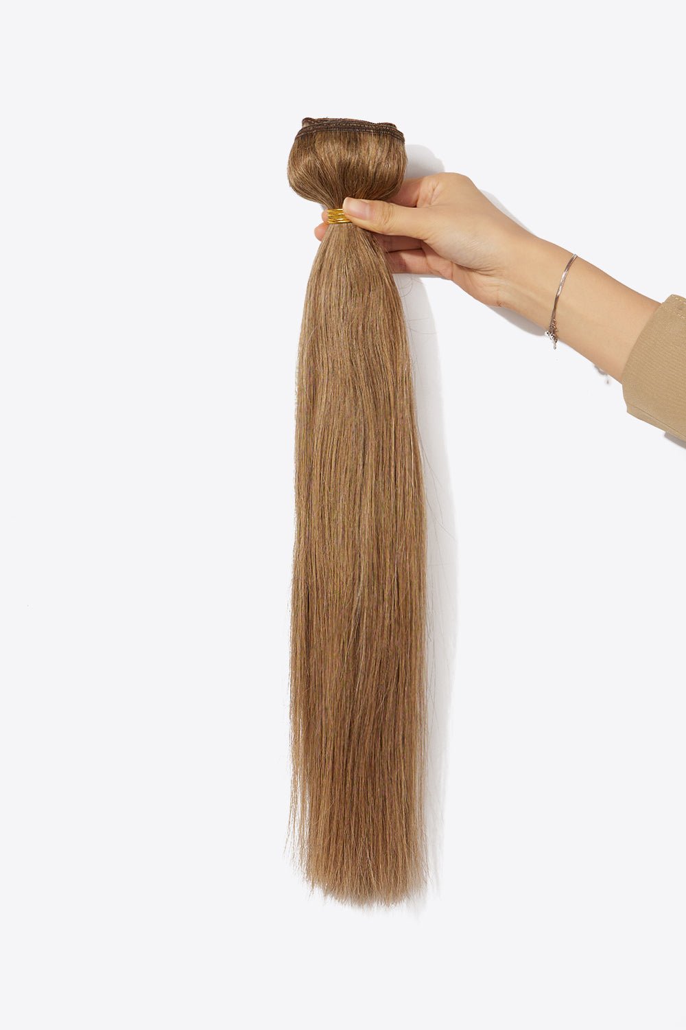 18''200g #1 Keep Me Elegant Straight Clip-in Hair Extensions Human Hair - DunbiBeauty, LLC