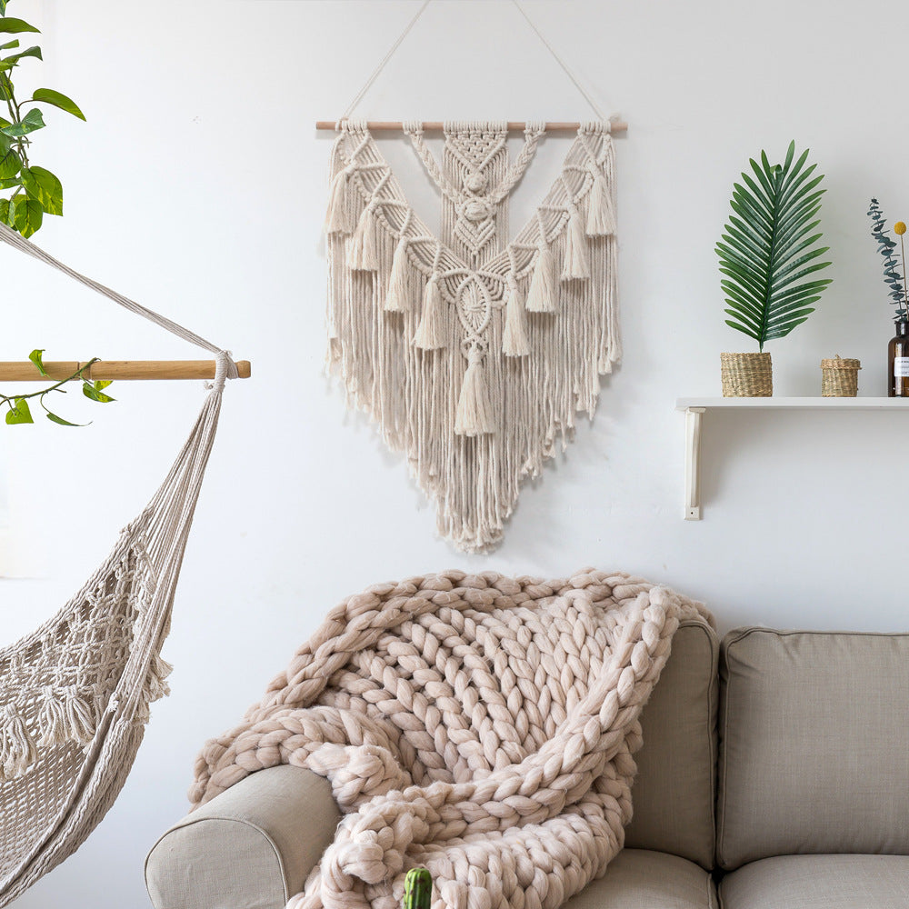 New Simple Homestay Decoration Handicraft Weaving Tapestry Nordic Style Bohemian Tapestry Amazon Explosion SupDropshipping