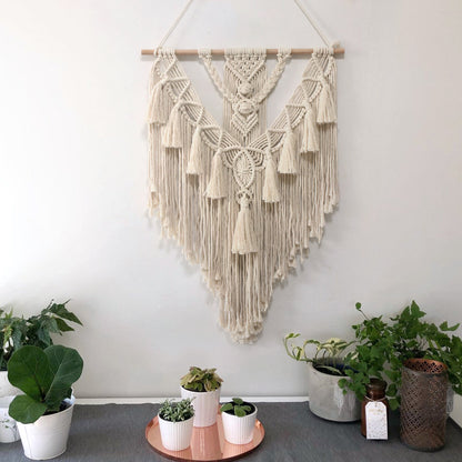 New Simple Homestay Decoration Handicraft Weaving Tapestry Nordic Style Bohemian Tapestry Amazon Explosion SupDropshipping