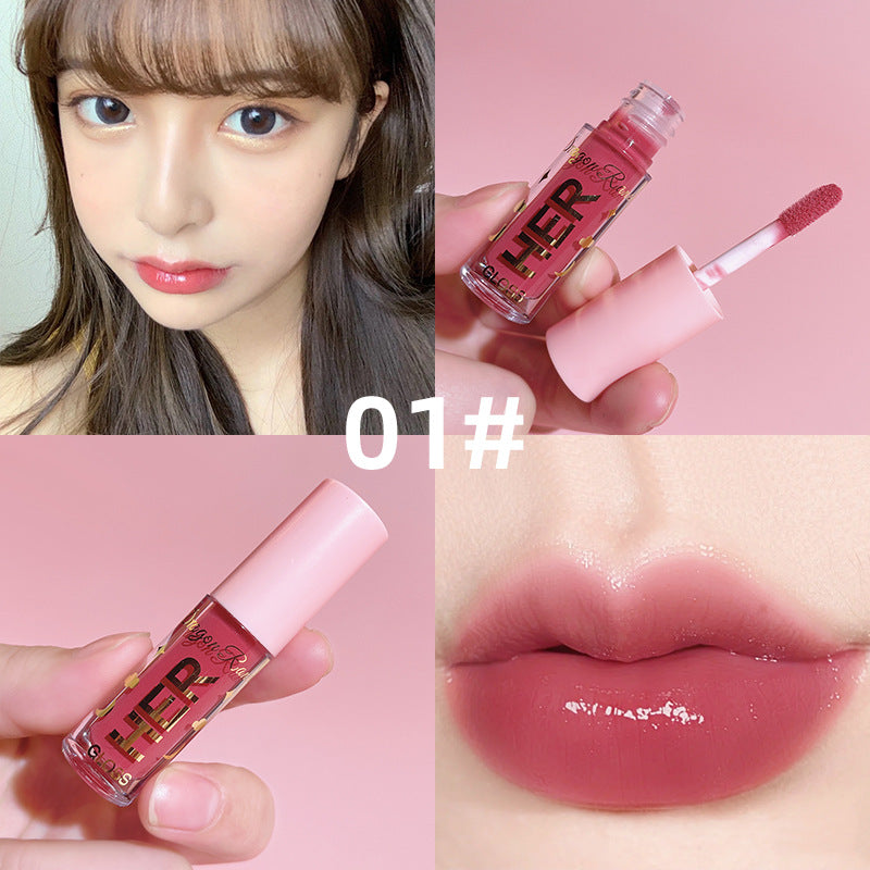 Women's Glaze Mirror Water Lip Glaze Lipstick