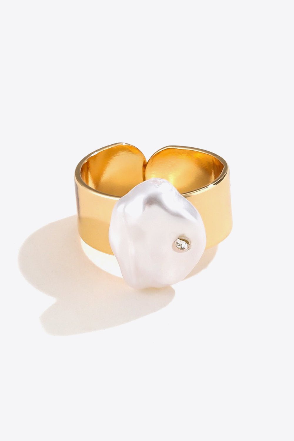 18K Gold Plated Adjustable Ring - DunbiBeauty, LLC