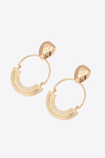 18K Gold-Plated Drop Earrings - DunbiBeauty, LLC