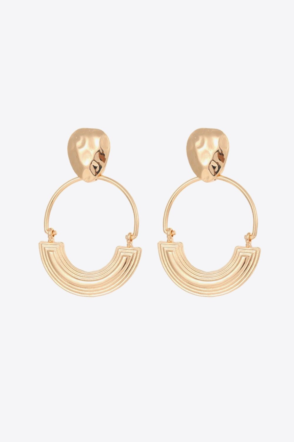 18K Gold-Plated Drop Earrings - DunbiBeauty, LLC