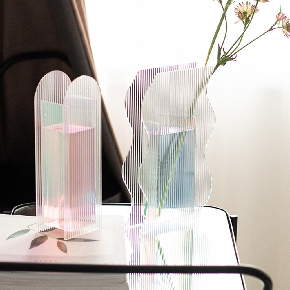 Transparent Nordic Acrylic Vase Zendrop