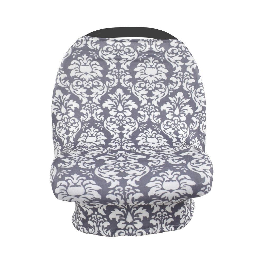 Nursing Cover Car Seat Canopy Shopping Cart High Chair Multi Use Breastfeeding Cover Up Stroller and Carseat Covers for Baby Larnt