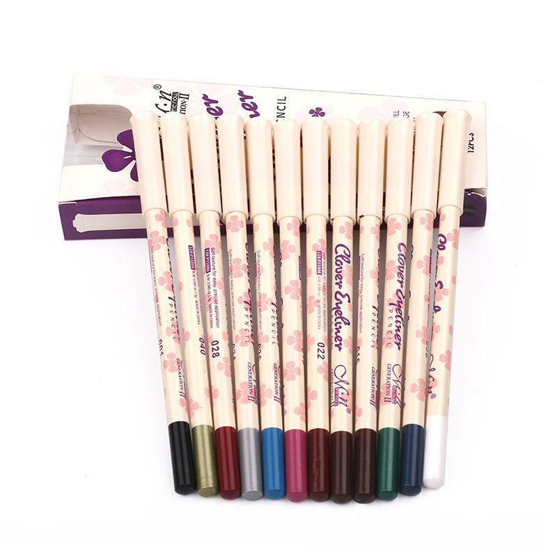 MENOW 12 Color Eye Liner Pencils Hypersku