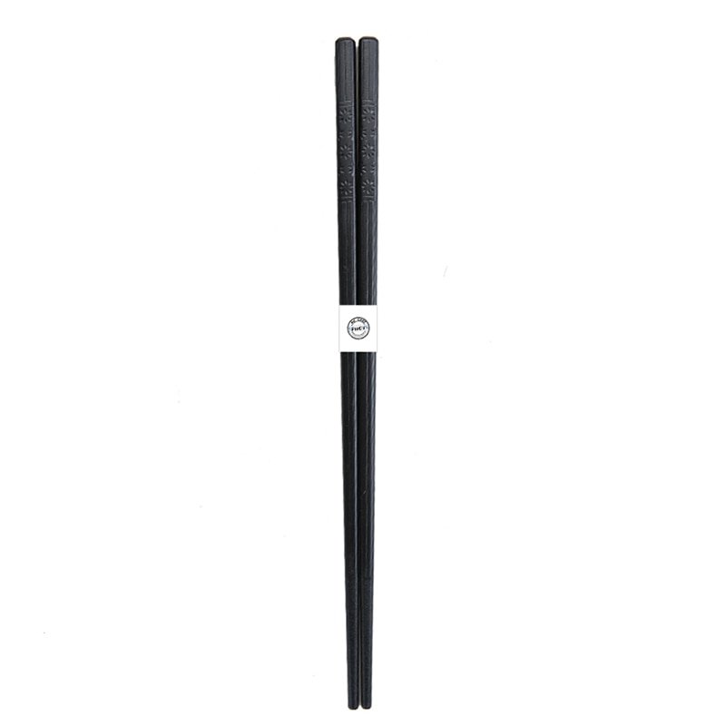 1Pair Japanese chopsticks Black Sushi Fast Food Noodles chop sticks Korean Tableware Kitchen Bar Supplies Chinese Cutlery - DunbiBeauty, LLC