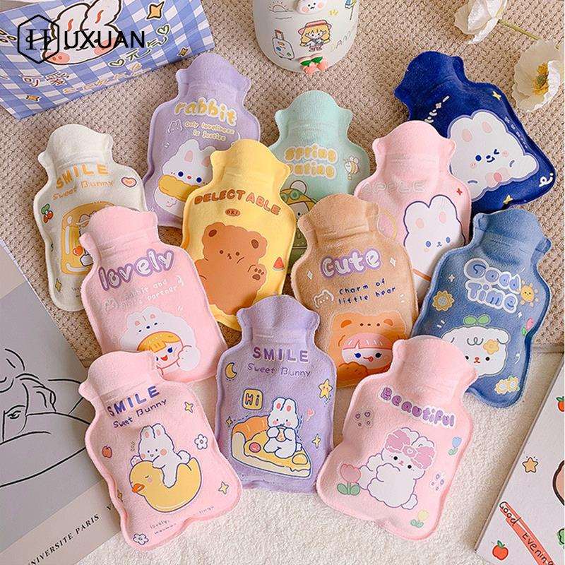 1Pc Lovely Cartoon Hand Po Warm Water Bottle Mini Hot Water Bottles Portable Hand Warmer Hand Feet Hot Water Bags - DunbiBeauty, LLC