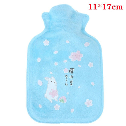 1Pc Lovely Cartoon Hand Po Warm Water Bottle Mini Hot Water Bottles Portable Hand Warmer Hand Feet Hot Water Bags - DunbiBeauty, LLC