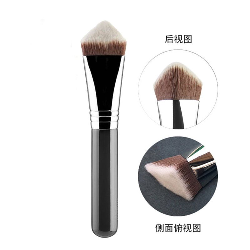 1pcs Fashion Hoge Kwaliteit Gezicht Make-Up Borstel Shaped Creative Koperen Buis Foundation Brush Professionele Beauty Tools - DunbiBeauty, LLC