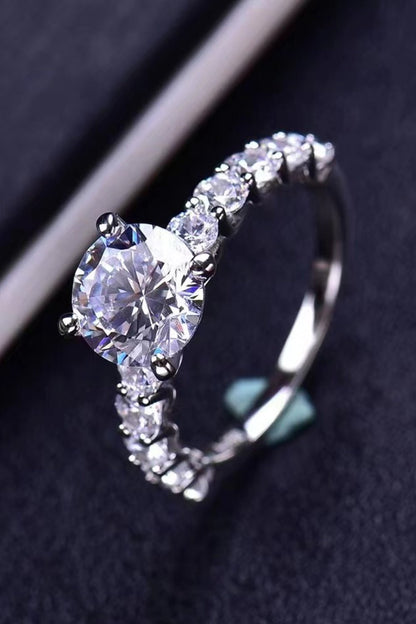 2 Carat 4-Prong Moissanite Ring - DunbiBeauty, LLC