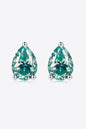 2 Carat Moissanite Teardrop Earrings - DunbiBeauty, LLC