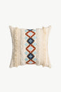 2 Styles Embroidered Fringe Detail Pillow Cover - DunbiBeauty, LLC