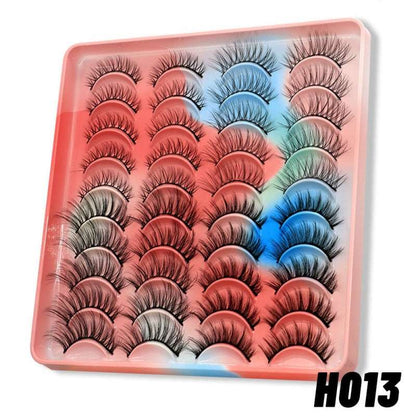 20 Pairs Of False Eyelashes In Europe And America - DunbiBeauty, LLC