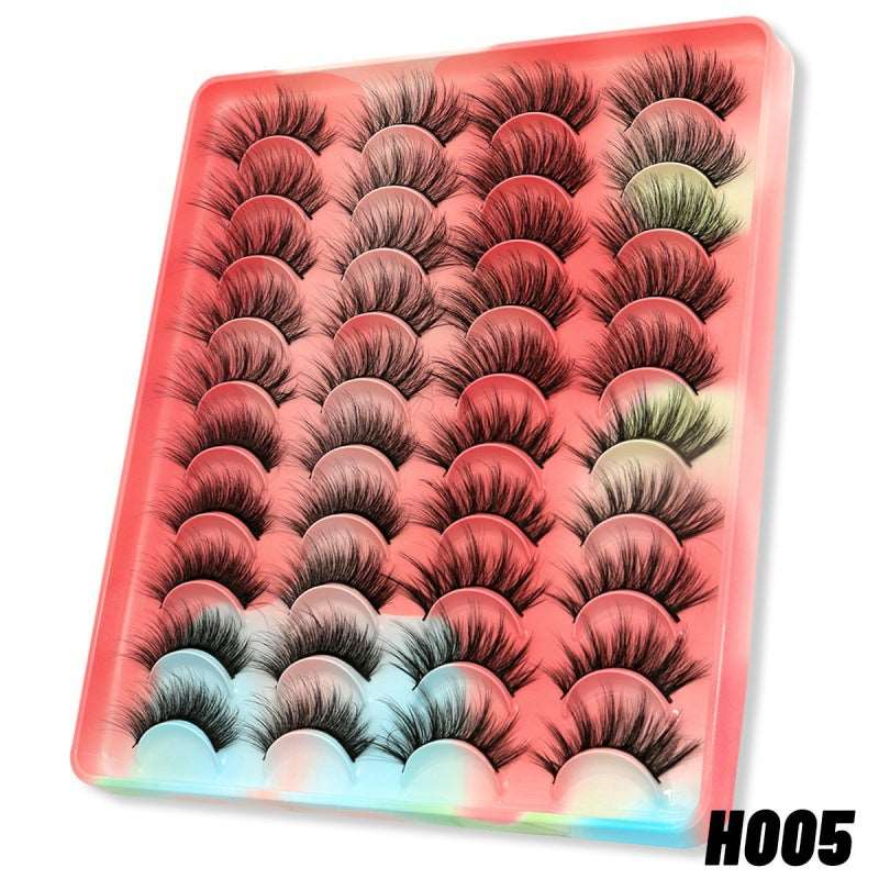 20 Pairs Of False Eyelashes In Europe And America - DunbiBeauty, LLC