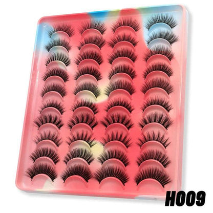 20 Pairs Of False Eyelashes In Europe And America - DunbiBeauty, LLC