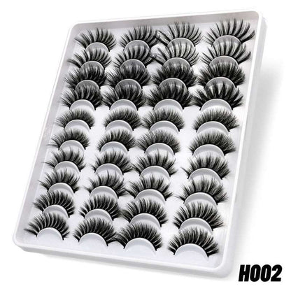 20 Pairs Of False Eyelashes In Europe And America - DunbiBeauty, LLC