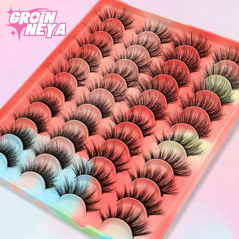 20 Pairs Of False Eyelashes In Europe And America - DunbiBeauty, LLC