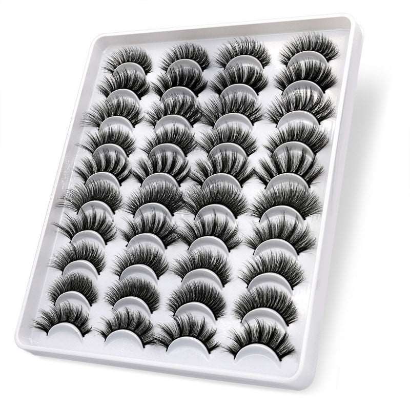 20 Pairs Of False Eyelashes In Europe And America - DunbiBeauty, LLC