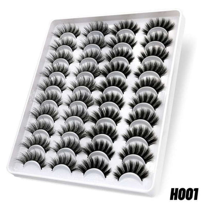 20 Pairs Of False Eyelashes In Europe And America - DunbiBeauty, LLC