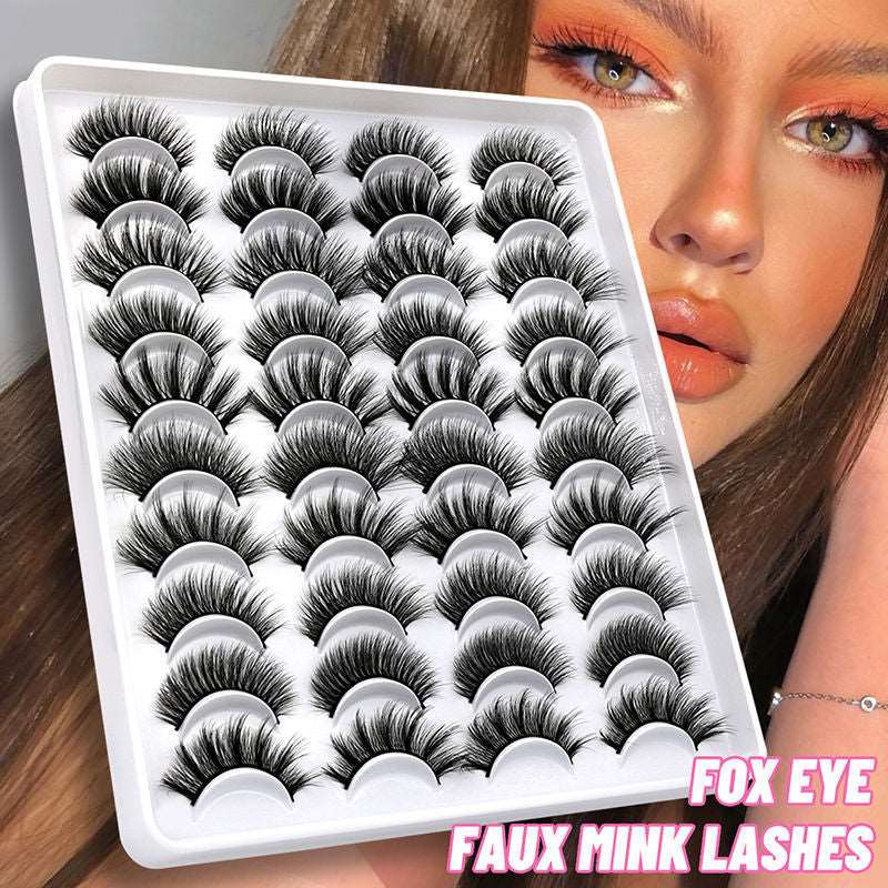 20 Pairs Of False Eyelashes In Europe And America - DunbiBeauty, LLC