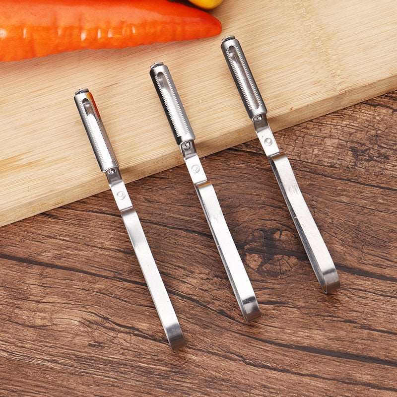 2021 Best Selling Stainless Steel Fruit Vegetable Peeling Knife Potato Apple Carrots Peeler Household Kitchen Gadgets - DunbiBeauty, LLC