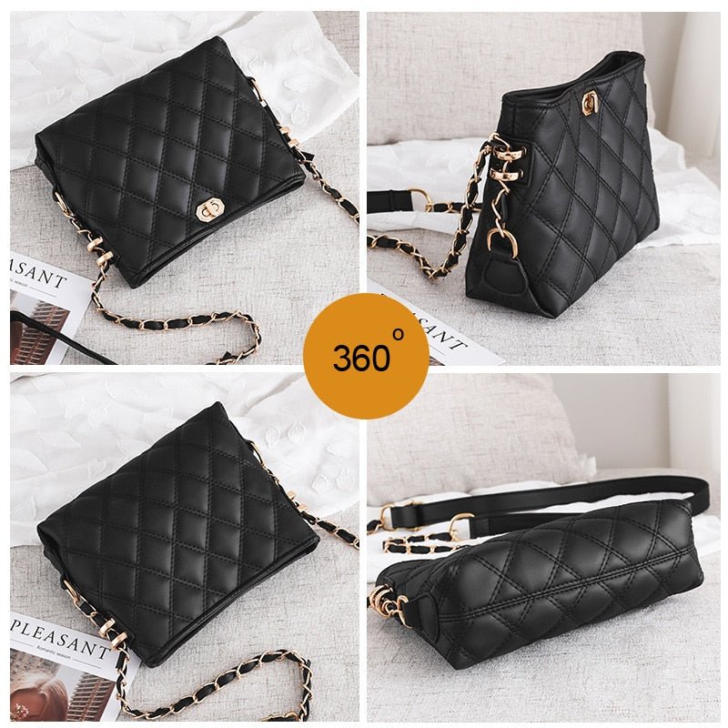 2022 New Crossbody Bags for Women Fashion Shoulder Bag Small Designer Ladies Handbags Chain Strap Hand Bags - DunbiBeauty, LLC