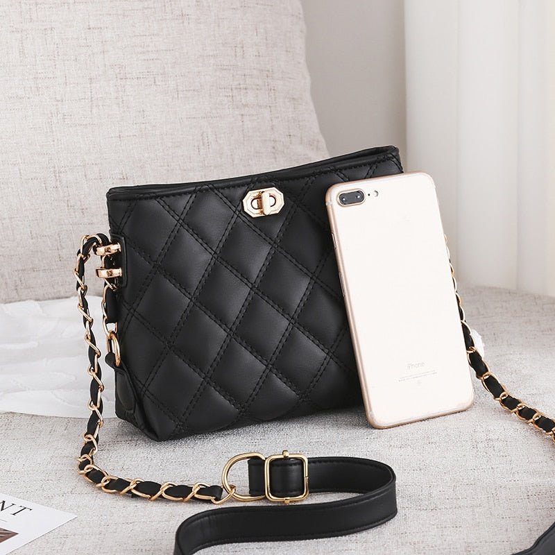 2022 New Crossbody Bags for Women Fashion Shoulder Bag Small Designer Ladies Handbags Chain Strap Hand Bags - DunbiBeauty, LLC