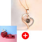 2023 Hot Valentine's Day Gifts Metal Rose Jewelry Gift Box Necklace For Wedding Girlfriend Necklace Gifts - DunbiBeauty, LLC