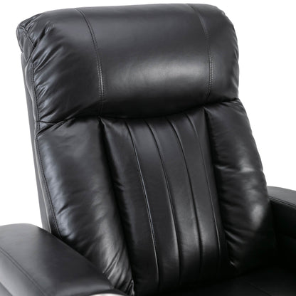 Premium Power Recliner with Storage Arms, Cupholders, Swivel Tray Table and Cell Phone Stand,Black(Old Sku:SG000451AAA)