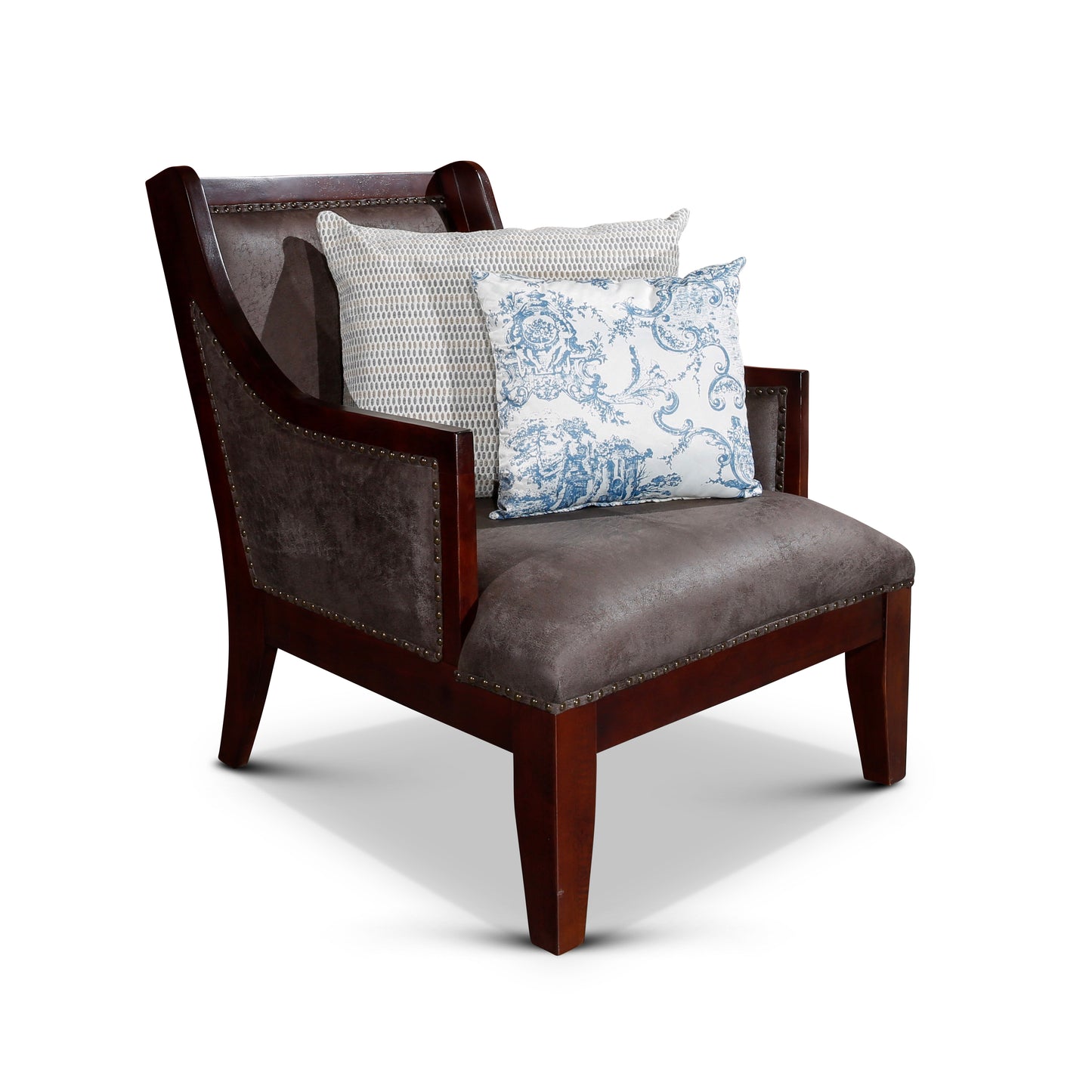 Leather Accent Chair