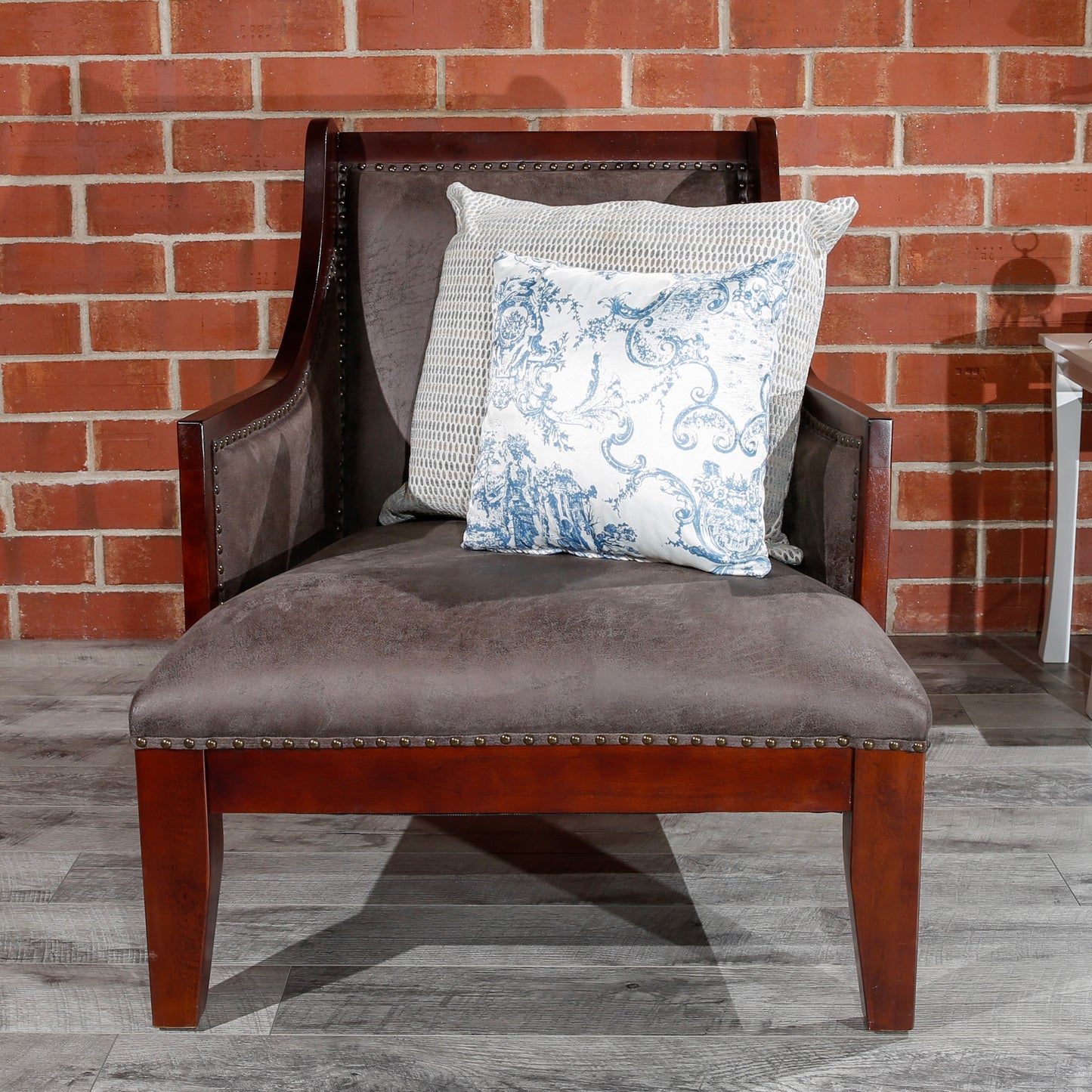 Leather Accent Chair