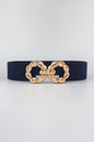 Zinc Alloy Buckle Elastic Belt