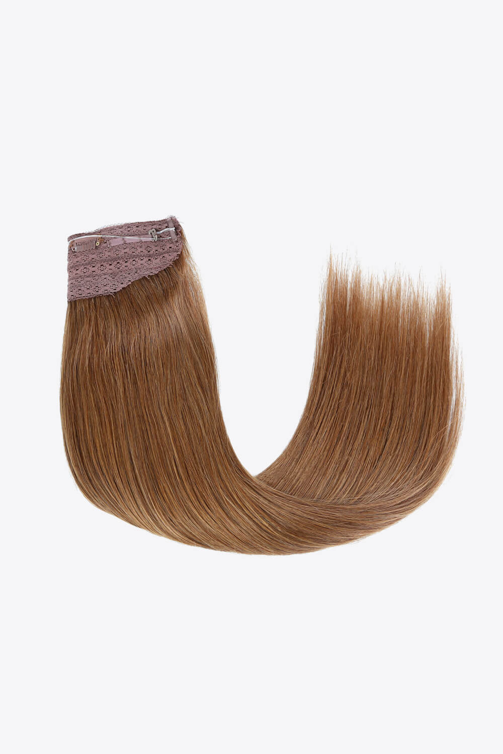 22" 100g Fully Handmade Straight Indian Human Halo Hair - DunbiBeauty, LLC