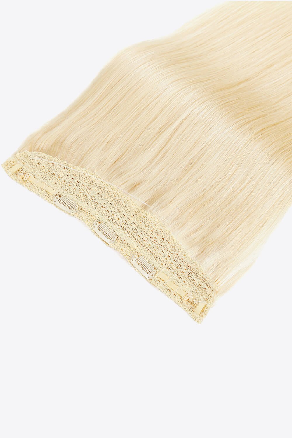 22" 100g Fully Handmade Straight Indian Human Halo Hair - DunbiBeauty, LLC