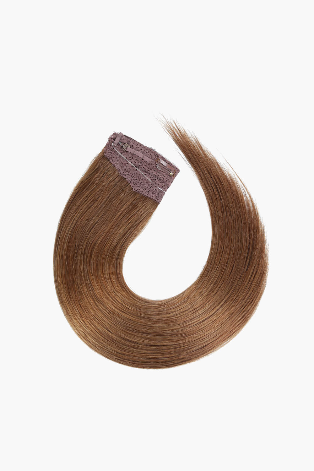 22" 100g Fully Handmade Straight Indian Human Halo Hair - DunbiBeauty, LLC