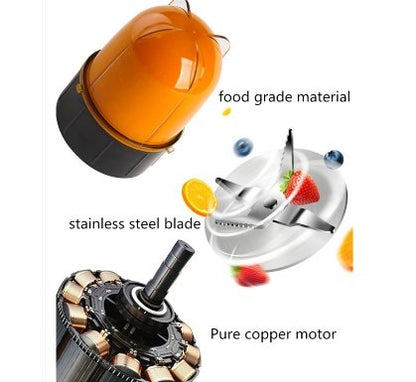 220V Multifunctional Electric Citrus Juicer Mini Household Automatic Mixer Citrus Juicer Machine High Quality Mini Citrus Juicer EU / AU / UK / US Plug - DunbiBeauty, LLC