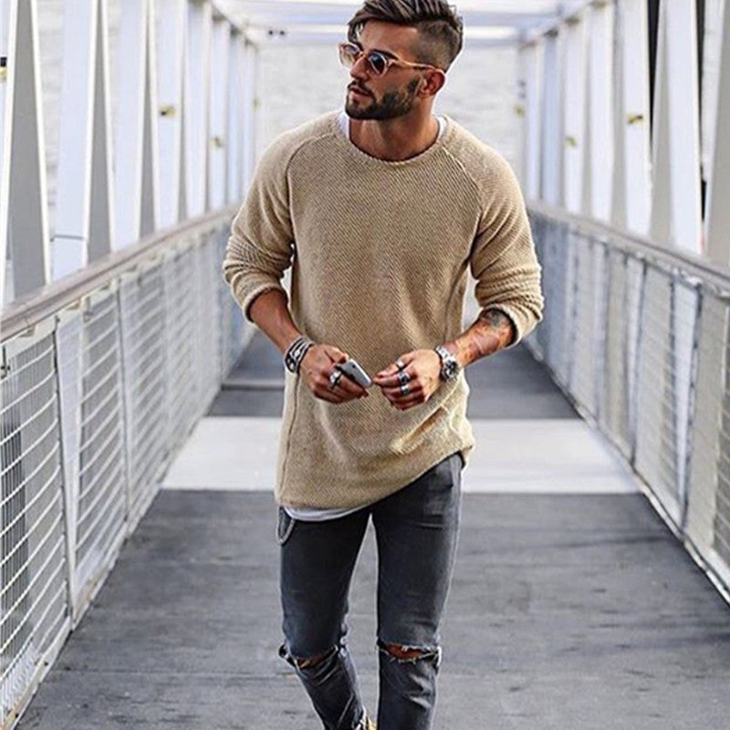 Men's Loose Sweater nihaodropshipping