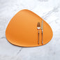 2/3/4PCS Tableware Pad Placemat Table Mat Heat Insulation PU Leather Bowl Coaster Kitchen Non-Slip - DunbiBeauty, LLC