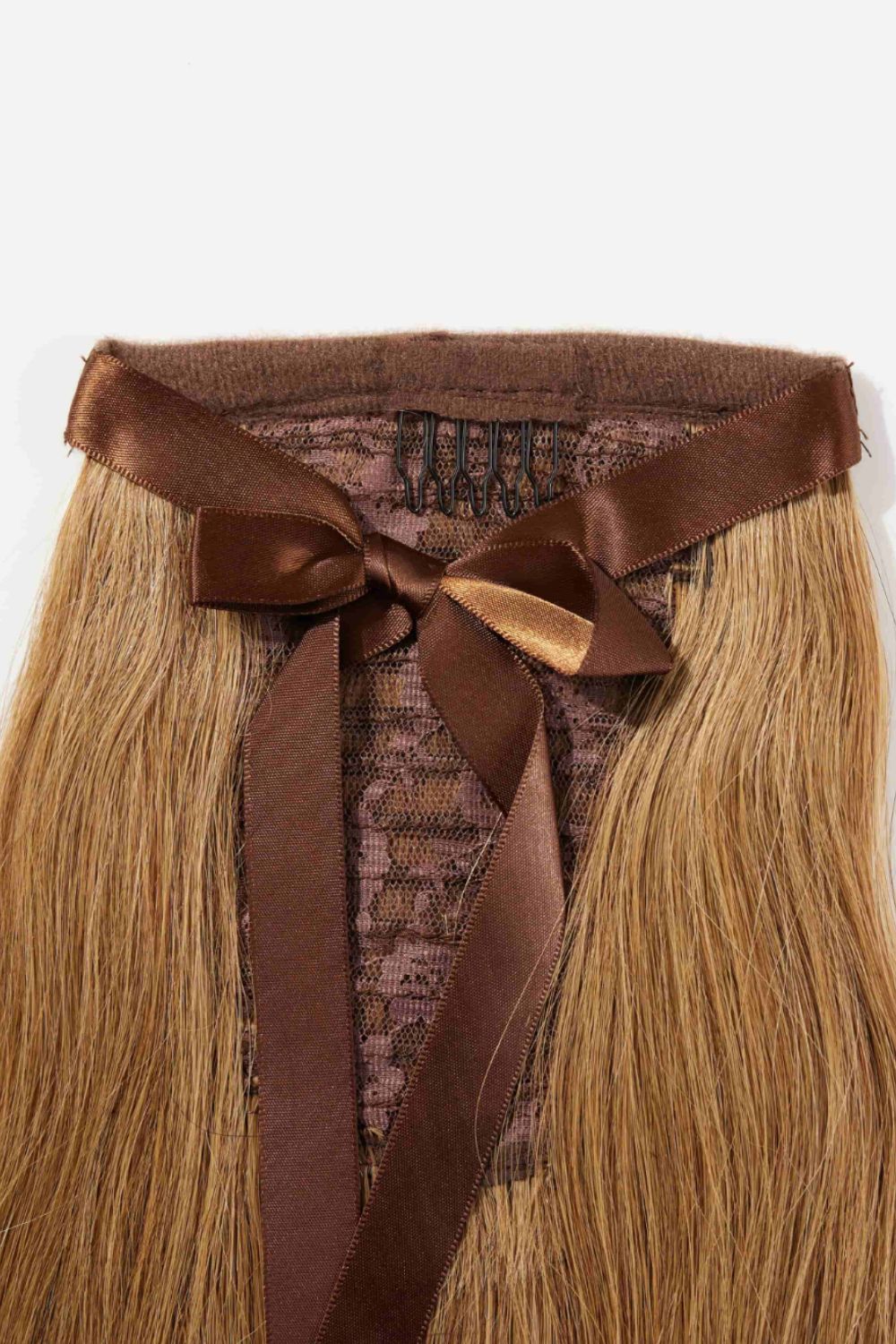 24" 130g #10 Ponytail Straight Human Hair - DunbiBeauty, LLC