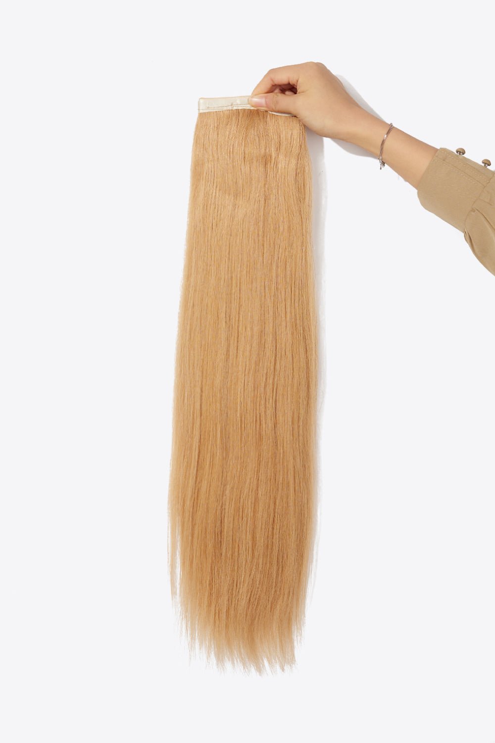 24" 130g Ponytail Long Lasting Human Hair - DunbiBeauty, LLC